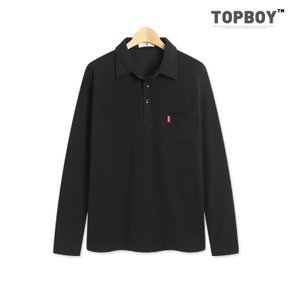 기획 엠보 카라 긴팔티셔츠 (RT700