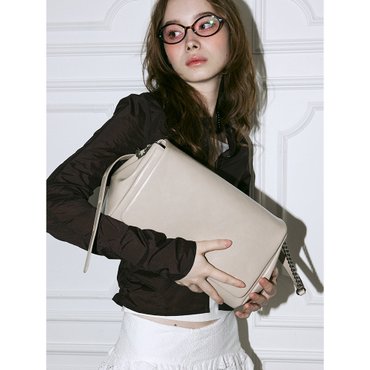 엘바테게브 Lettre Large bag Beige 레터 라지 백