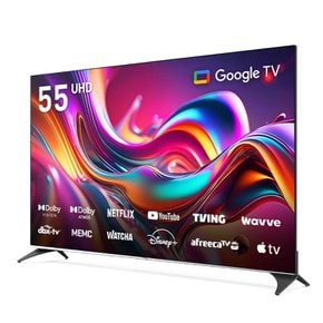 55인치 CP55G3 구글OS 안드로이드 1등급 4K 스마트TV  패널 2년 무상[물류배송/자가설치]