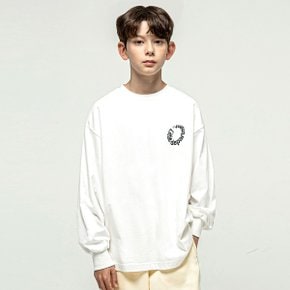 에센셜 롱 슬리브 티셔츠 White_P370050137