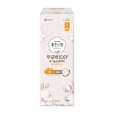 좋은느낌 [1+1][쿠폰적용가 : 10,089원]좋은느낌 유기농 무표백 라이너 롱 생리대 63p