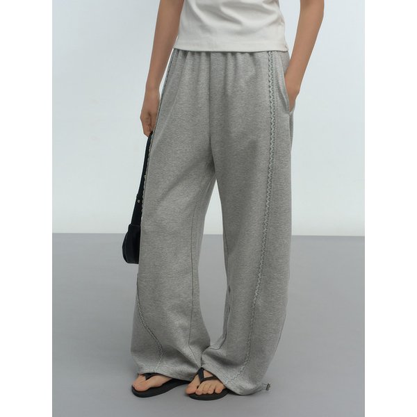Lottie Lace Daily Banding Pants_Gray