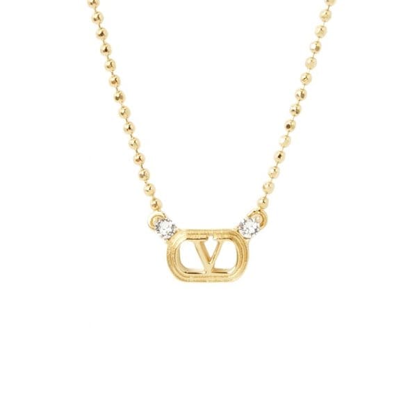 발렌티노 오발렛 여성 목걸이 8W2J0BG2YCW 9MN