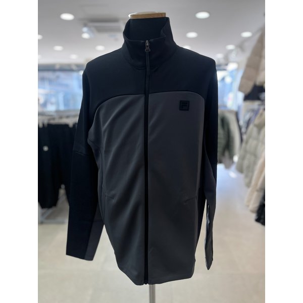 [여주점] FS2FTH1202U BLK  배색형 스텐드넥 담보루 트레이닝 상의