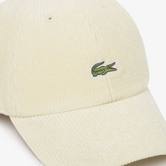 라코스테 [시흥점] 남녀공용 코듀로이 야구 모자 RK312E-54N