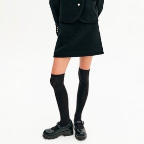 로지 트리밍 울 스커트_블랙 / ROSIE TRIMMING WOOL SKIRT_BLACK