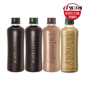 심플리 4종 400ml 20개 /아메리카노 디카페인 로어슈거라떼 택