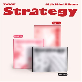  트와이스(TWICE) - 14th Mini Album STRATEGY - 버전 선택