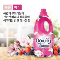 다우니 탈취파워 목련과 베리 초고농축 섬유유연제 본품 2L