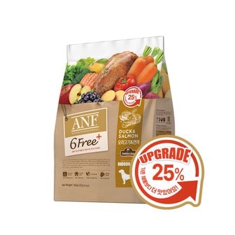 ANF 6 free+ 사료 인도어 독 오리&연어 1.6kg + 선택 사은품