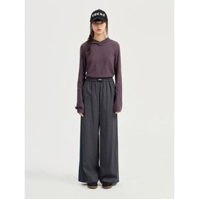 Slim-fit Hood T-shirt LFTAX25455BRX