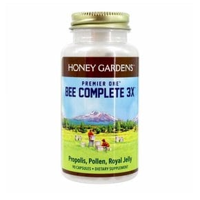 Honey Gardens Propolis Royal Jelly 허니 가든 비 컴플리트 프로폴리스 폴렌 로얄 제리 90캡슐
