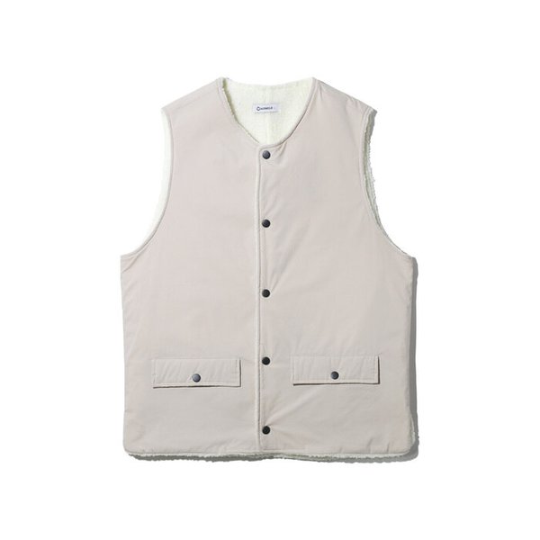 버튼다운 양털 베스트 AZH515 (3 COLOR)