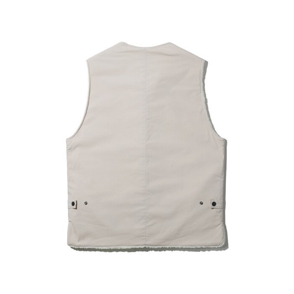 버튼다운 양털 베스트 AZH515 (3 COLOR)