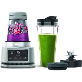 미국 Ninja 닌자 진공블렌더 소형 김종국 믹서기 1798226 Ninja Foodi Power Nutri Blender 2 in