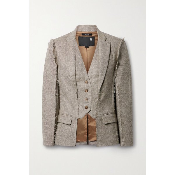 알써틴 프레이 메리노 멜란지 울 블레이저 머쉬룸 1647597309283827