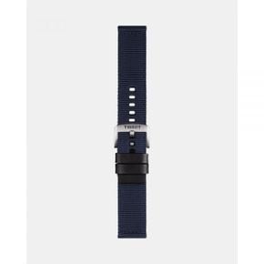 티쏘 공식 패브릭 스트랩 러그 22mm - 블루  블랙 7229420