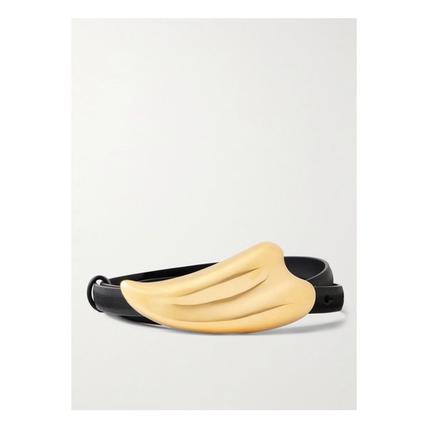 리자 텍스처 가죽 벨트 블랙 46376663162843360