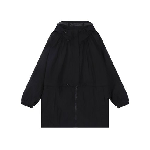 버커루 여성 나일론 시스루 롱야상 점퍼(B252JP502P)
