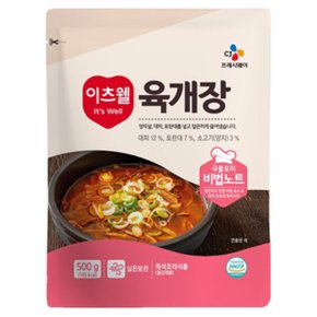 CJ 이츠웰 육개장 레토르트 500g x 1개
