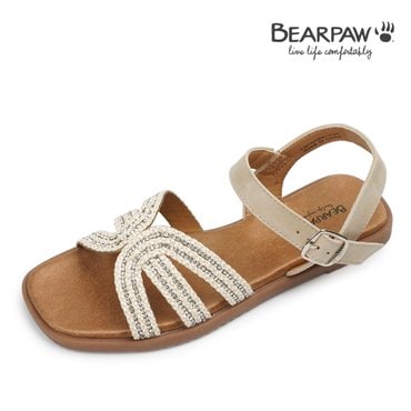 베어파우 YELENA 여성 스트랩 샌들 K2973030RB-W-SC