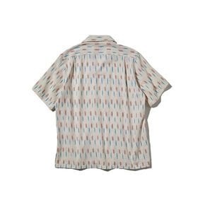 FIVE POCKET ISLAND SHIRT_BONE IKAT