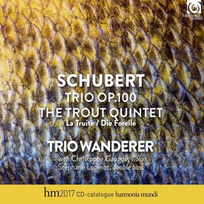 FRANZ SCHUBERT - TRIO OP.100 & TROUT QUINTET/ TRIO WANDERER 슈베르트: 트리오 & 피아노 오중