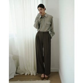 투 턱 슬랙스 TWO TUCK SLACKS