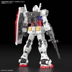 반다이 RG 모바일 수트 건담 RX-78-2 건담 버전 2.0 1/144 스케일 컬러 코드 프라모델