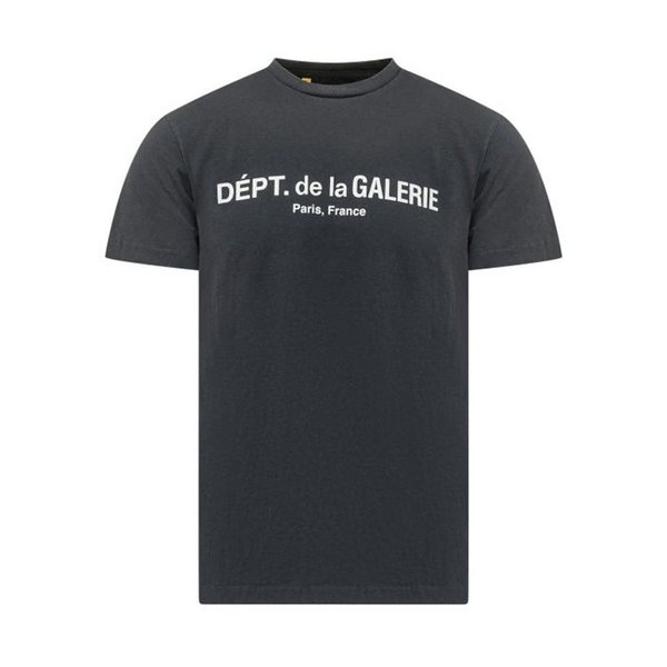 26SS 갤러리 디파트먼트 반팔 티셔츠 TOP036 WASHED BLACK DOM