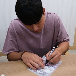 이승현 선수 스포츠 야구 타투 스티커 응원용품 페이스 페인팅 건식 판박이