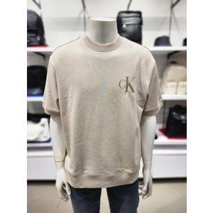 Calvin Klein Jeans [파주점] [캘빈클라인진]CK진남성 스몰로고 라운드넥 반팔 티셔츠(J325568-ACI)