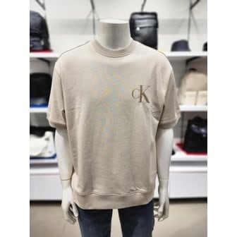 Calvin Klein Jeans [파주점] [캘빈클라인진]CK진남성 스몰로고 라운드넥 반팔 티셔츠(J325568-ACI)