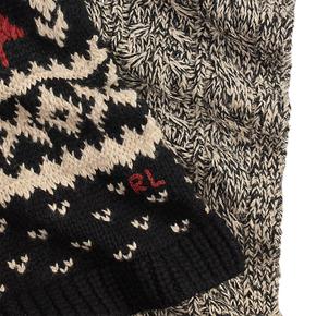 남성 스노우플레이크 말드 울 블렌드 스카프(MAPOHGS0J321076001)