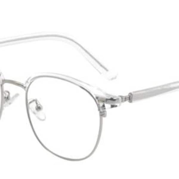 [옷자락] 남녀공용 캐주얼 스퀘어 심플 베이직 안경테