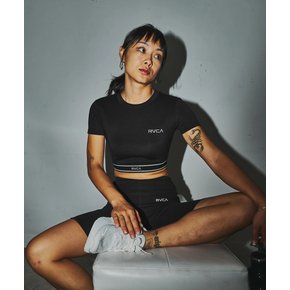 여성 수륙양용 스포츠 크롭티셔츠 UTILITY SPORT CROPPED SS (VG11ST151)_ST