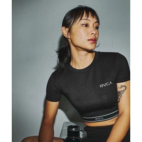여성 수륙양용 스포츠 크롭티셔츠 UTILITY SPORT CROPPED SS (VG11ST151)_ST