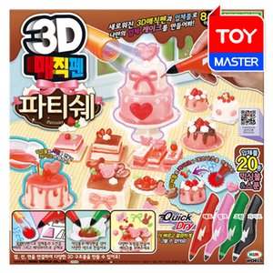 미미월드 3D매직펜(4펜)-파티쉐 / 케이크만들기 매직라이트 무료배송
