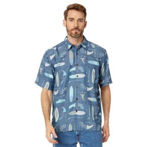 4819025 Quiksilver Waterman Long Boards Short Sleeve Woven