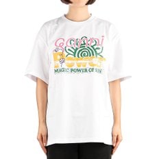 24SS (T3790 BRIGHT WHITE) 여성 반팔 티셔츠_