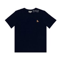 메종키츠네 칠랙스폭스 레귤러 반팔 네이비 LM00110KJ0008 P476