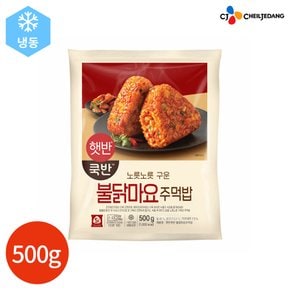 CJ 햇반쿡반 불닭마요 주먹밥 500g