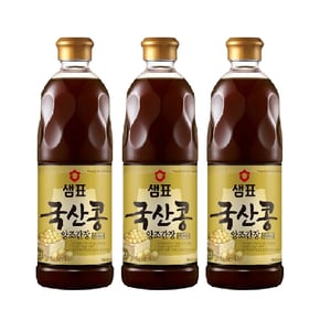 국산콩 간장(프리미엄)860ml x 3