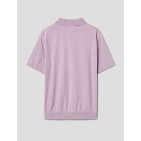 [CARDINAL] 코튼 칼라넥 반팔 스웨터  핑크 (GC3251E01X)