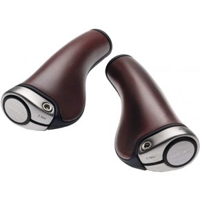 BROOKS (브룩스) ERGON GP1 LEATHER GRIPS 에르곤 가죽 그립 (BROWN) []