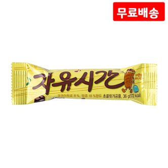  자유시간 36g X 11 해태 초코바 당충전 초콜릿 간식 과자