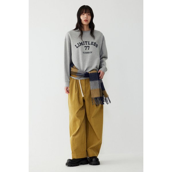 LIMITLESS 기모 맨투맨 9175422983083