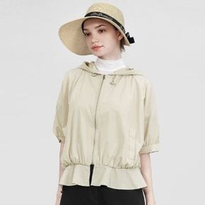 반팔여름점퍼 로벨라 여성골프 쿨 반팔 후드점퍼 여자골프여름점퍼 여성간절기점퍼_P421661860