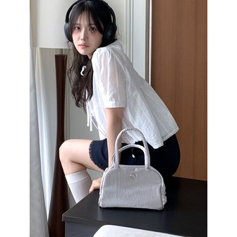 언에디트 S Metallic Volume Tote Bag_3colors