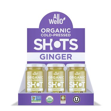  ALLWELLO Cold-Pressed Ginger Shot 콜드프레스 진저 샷 60mL 12개